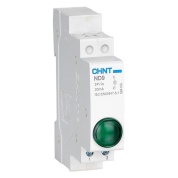 594106: Индикатор ND9-1/g зеленый, AC/DC24В (LED) (R) (CHINT)