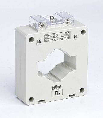 50144DEK: Трансформатор тока ТШП-0,66 0,5 600/5 10ВА, диаметр 60мм
