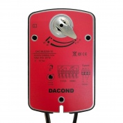 DAC-BLE230-10: Привод Dacond клапана дымоудаления, 10 Н*м, реверсивный,  2 концевых выключателя, AC 230В , без пружинного возврата