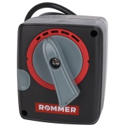 Сервопривод ROMMER 24V с регулировкой по сигналу 0–10V, 60s/120s