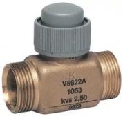 V5832A1038: Клапан Honeywell, DN 0.63, Kvs 600, PN 16, 2-х ходовый, седельный, резьбовой