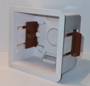 Коробка установочная квадратная (GDL1) 83x83x50 мм для термостатов Siemens, Schneider Electric, Xiaomi Aqara 