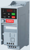 ABA00005: Преобразователь частоты VEDA Drive VF-51, 3 фаза, 380 В, 0,75 кВт (VF-51-PK75-0003-T4-E20-B-H)