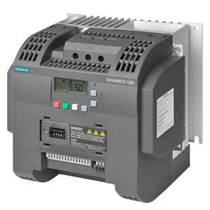 Частотный преобразователь Sinamics V20: 2,2 кВт, 11 А, 1AC, 230 В, фильтр C2, IP20