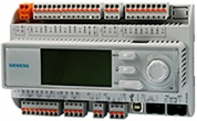 POL638.00-DH1: Конфигурируемый контроллер Climatix для ИТП, возможность конфигурирования до 4-х контуров отопления, до 2-ух контуров ГВС и до 3-ех первичных контроллеров (теплообменников).