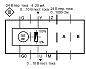 SAX61.03: Электромоторный привод Siemens для седельных клапанов, 800 Н, 0-10 В, 30 сек., АС 24 В