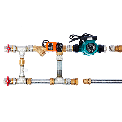 MST 25-40-1.6-C24-F Смесительный узел с гибкими подводками