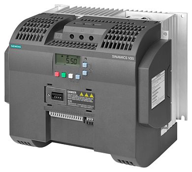 Частотный преобразователь Sinamics V20: 11 кВт, 25 А, 3AC , 400 В, IP20