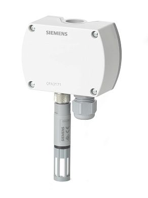 Датчик влажности Siemens QFA3171: 4…20 мА, IP65/IP40