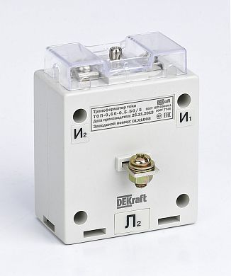 50177DEK: Трансформатор тока ТОП-0,66 0,5 100/5 5ВА