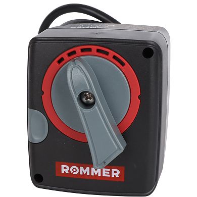 Сервопривод ROMMER 24V с регулировкой по сигналу 0–10V, 60s/120s