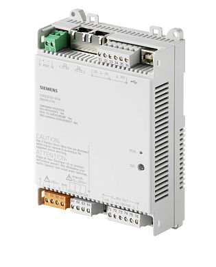 DXR2.E09T-101A: Siemens Desigo, Комнатный контроллер BACnet/IP, AC 24В (1 DI, 2 UI, 5  DO, 1 AO)