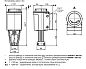 SKD62: Электрогидравлический привод Siemens для седельных клапанов, 1000 Н, 0-10 В, 30 сек., АС 24 В
