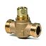 VVP45.25-10: Клапан Siemens для зонального регулирования, PN 16, DN 25, Kvs 10