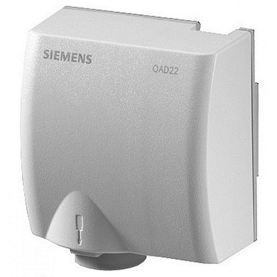 QAD22: Накладной датчик температуры Siemens, -30...130 C, LG-Ni 1000