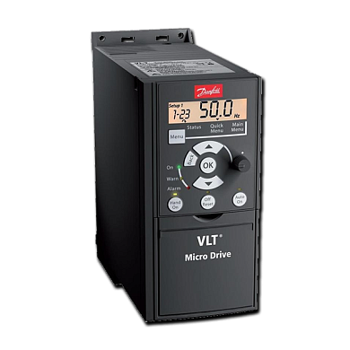 132F0005: Частотный преобразователь Danfoss VLT Micro Drive FC 51, 1 фаза, 6,8А, 1,5кВт