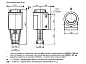 SKD60: Электрогидравлический привод Siemens для седельных клапанов, 1000 Н, 0-10 В, 30 сек., АС 24 В