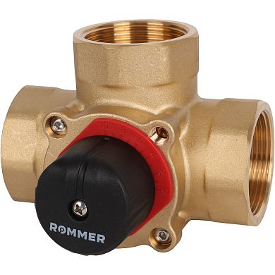 3-х ходовой смесительный клапан ROMMER 1 1/2 KVs 25